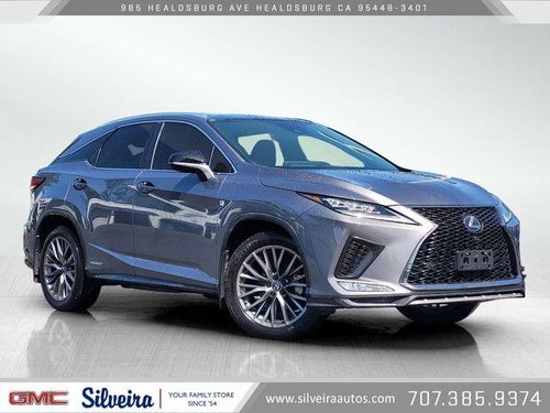 2021 Lexus RX RX 450h F SPORT Handling